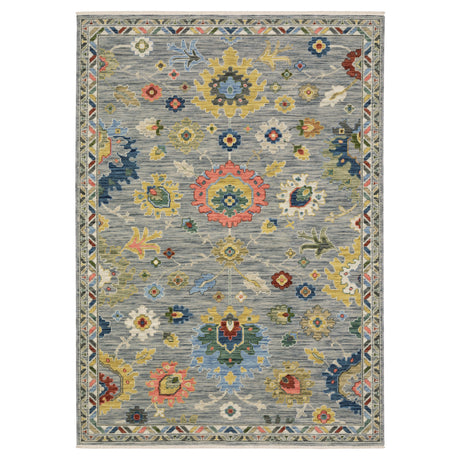 Oriental Weavers Sphinx LUCCA 2888G Grey Floral Rugs