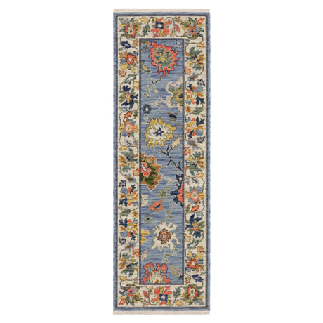 Oriental Weavers Sphinx LUCCA 2889A Blue Floral Rugs