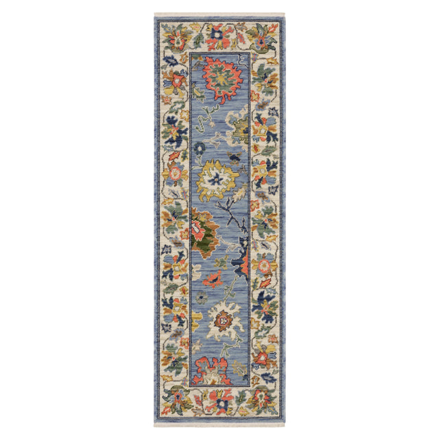 Oriental Weavers Sphinx LUCCA 2889A Blue Floral Rugs