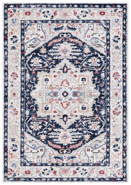 Safavieh Luna Lun100N Beige/Navy Area Rug