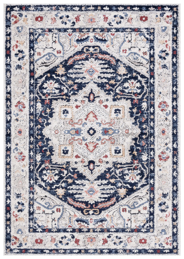 Safavieh Luna Lun100N Beige/Navy Rug.