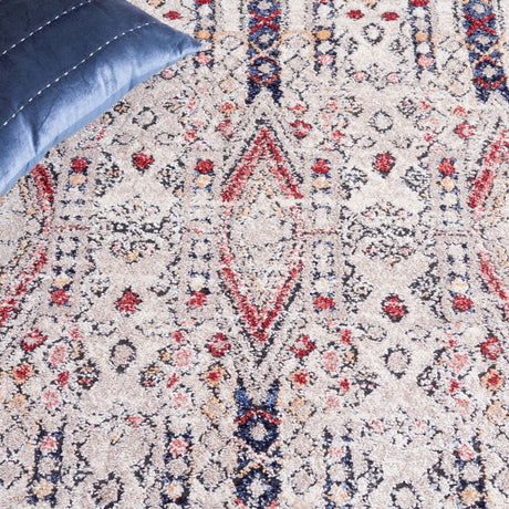 Safavieh Luna Lun101B Beige/Blue Rust Rug.