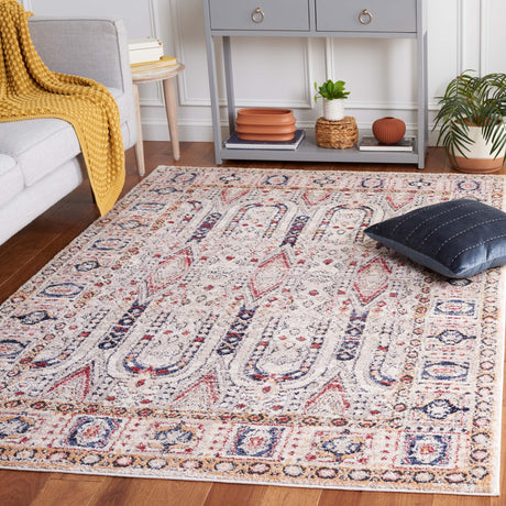 Safavieh Luna Lun101B Beige/Blue Rust Rug.