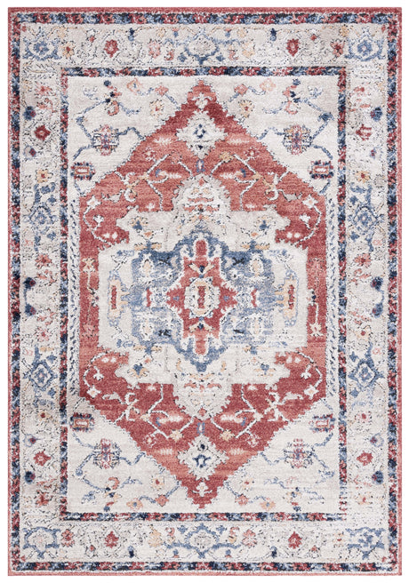 Safavieh Luna Lun102B Beige/Blue Rust Rug.