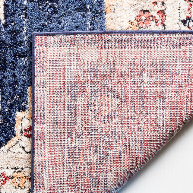 Safavieh Luna Lun103N Navy/Beige Rug.