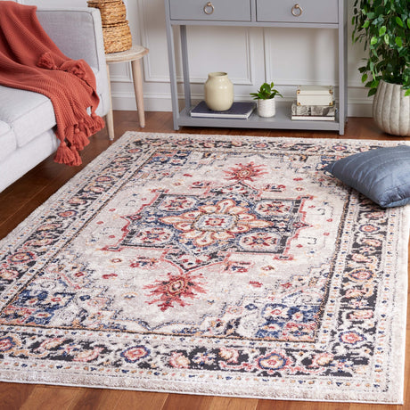 Safavieh Luna Lun104B Beige/Black Rust Rug.