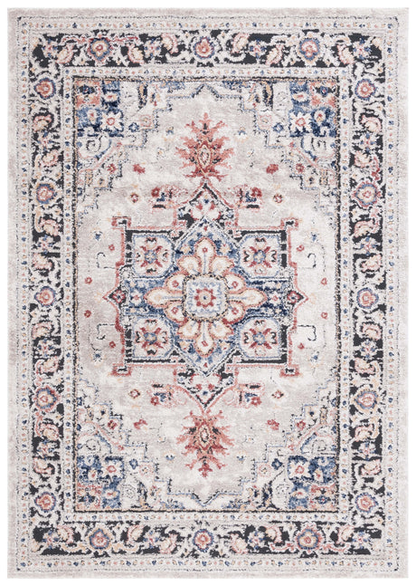 Safavieh Luna Lun104B Beige/Black Rust Rug.