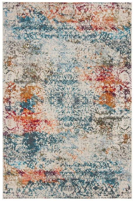 Safavieh Luxor Lux308A Ivory/Blue Rug.