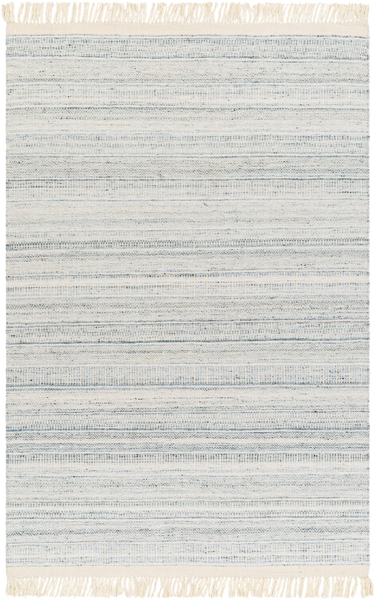 Surya Lily Lyi-2305 Beige, Ice Blue, Pale Blue, Light Blue Area Rug