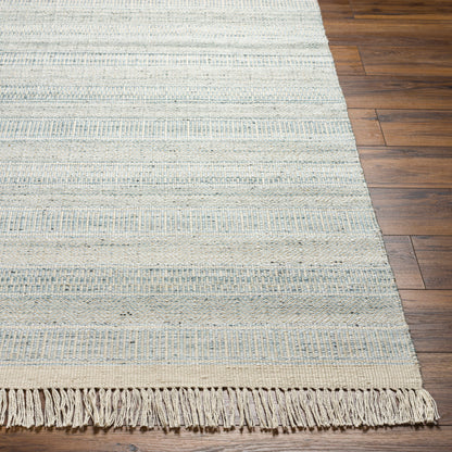 Surya Lily Lyi-2305 Beige, Ice Blue, Pale Blue, Light Blue Area Rug