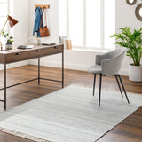 Surya Lily Lyi-2305 Beige, Ice Blue, Pale Blue, Light Blue Rug.