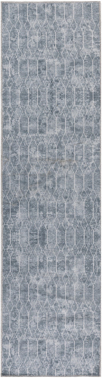 Nourison Machine Washable Series 1 X Nicole Curtis Sr107 Blue Grey Area Rug