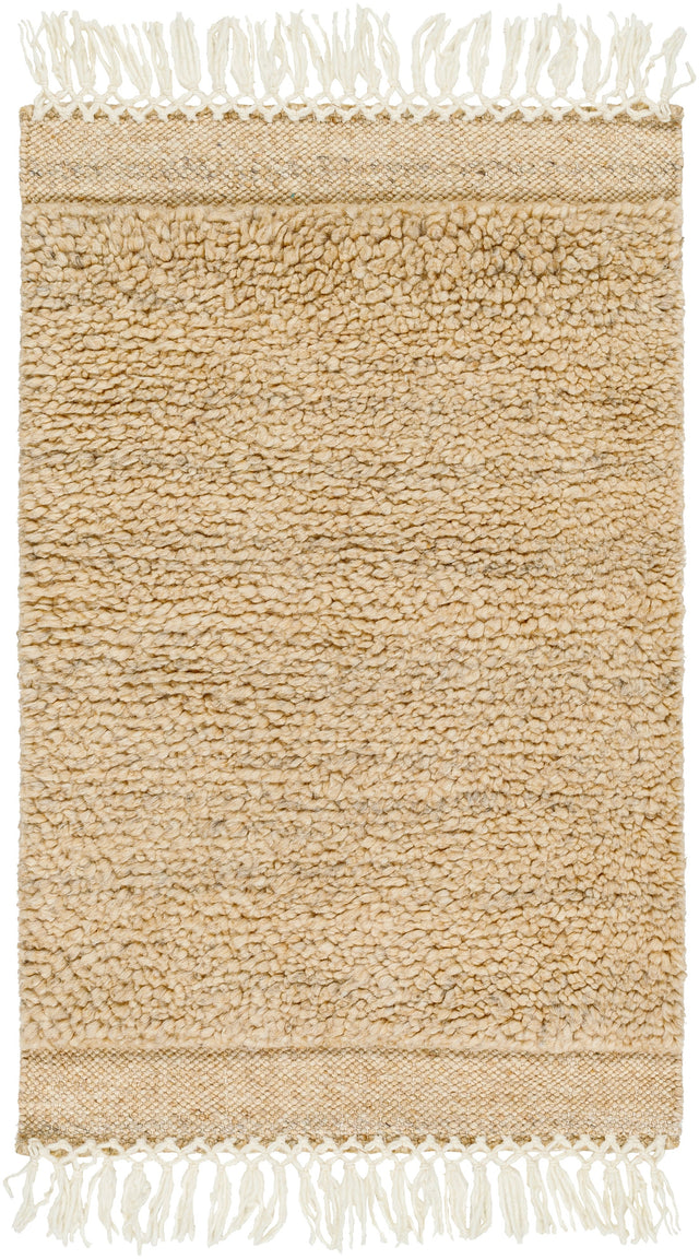 Surya Mabel Mab-2302 Natural, Khaki, Off-White, Camel, Pearl, Light Wood Rug.