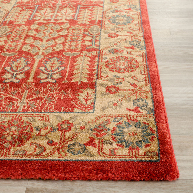 Safavieh Mahal Mah697A Red / Natural Rugs