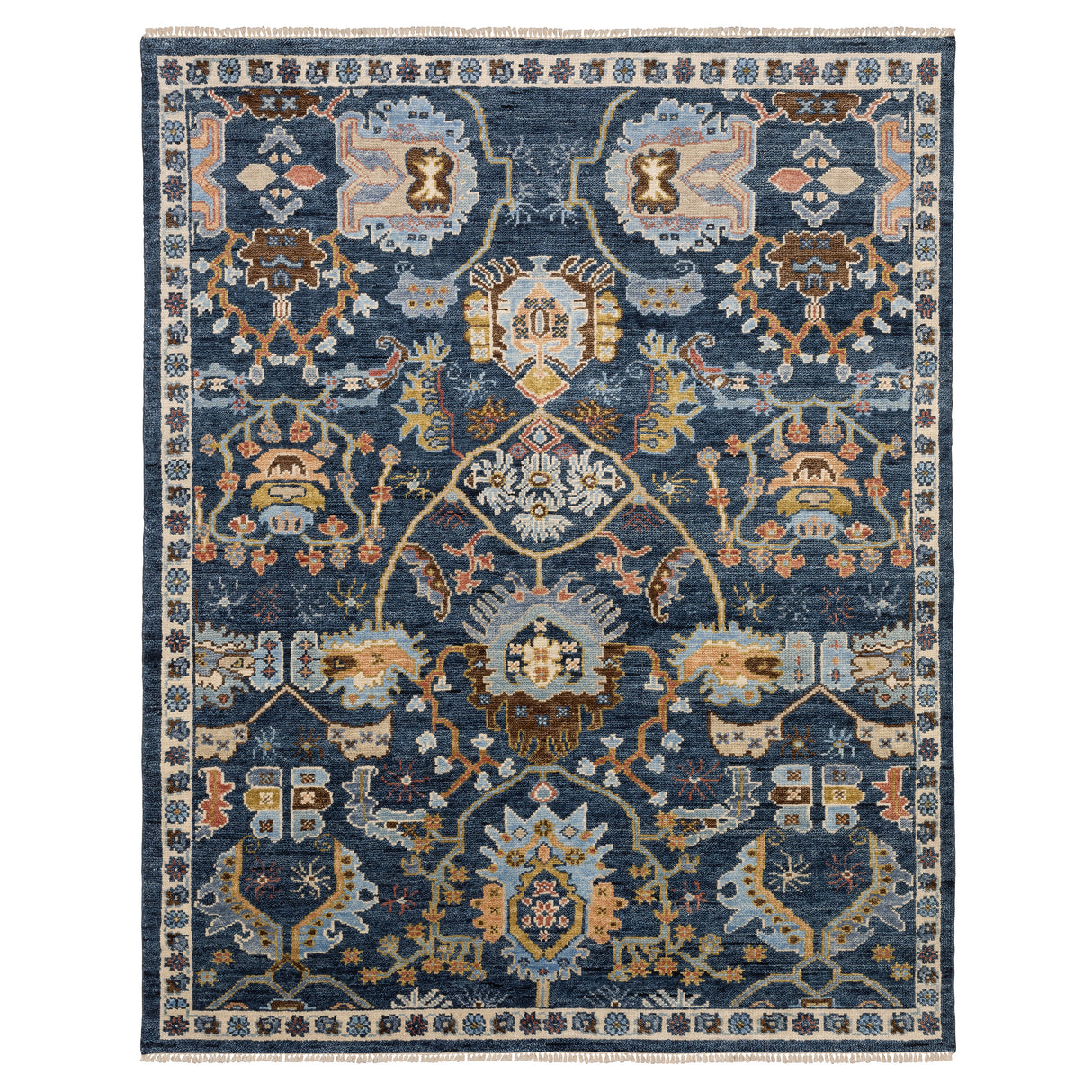 Oriental Weavers Sphinx MAJORCA MAJ02 Blue Floral Rugs