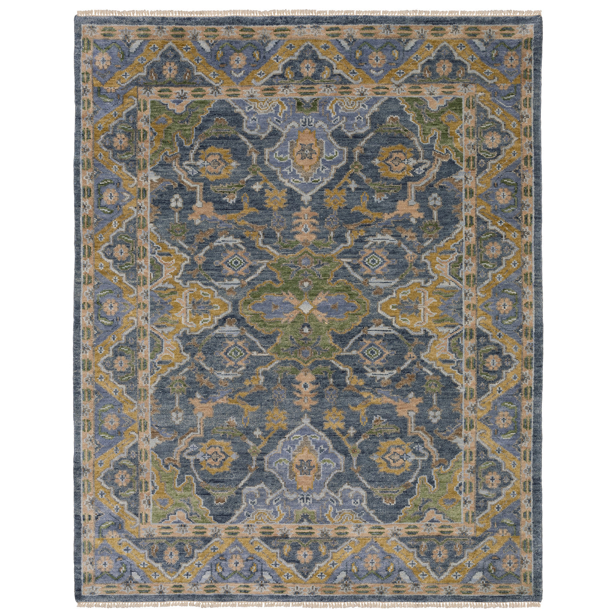 Oriental Weavers Sphinx MAJORCA MAJ03 Blue Floral Rugs