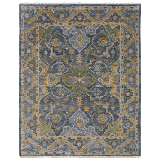 Oriental Weavers Sphinx MAJORCA MAJ03 Blue Floral Rugs
