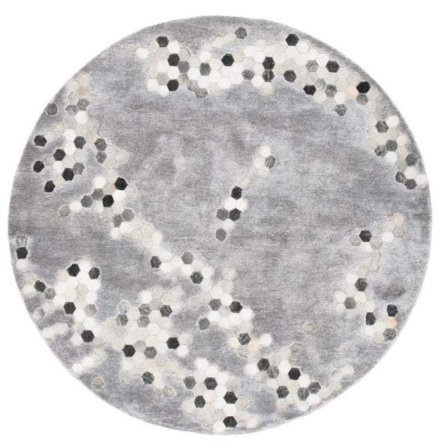Safavieh Manhattan Man101A Grey/Ivory Rug