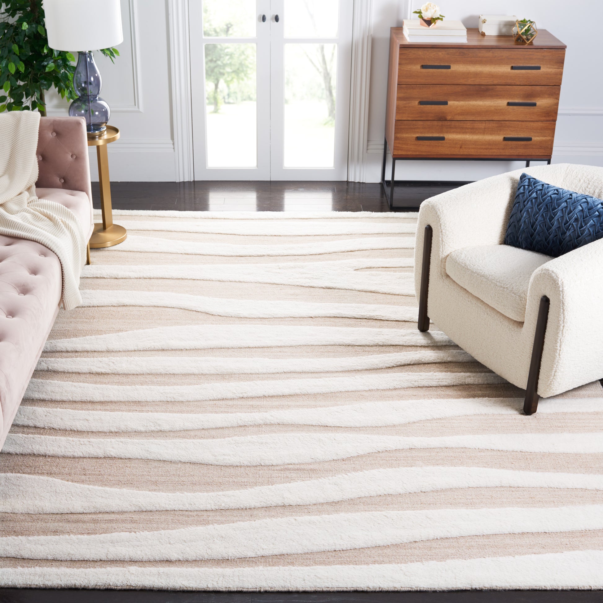 Safavieh Manhattan Man551A Ivory/Beige Area Rug