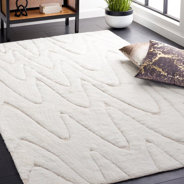 Safavieh Manhattan Man553A Ivory/Beige Rug.