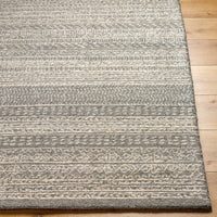 Surya Maroc Mar-2326 Ash, Sage, Pewter, Metallic - Silver, Sterling Grey Area Rug