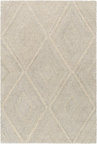 Surya Maroc Mar-2332 Ash, Slate Grey Taupe Area Rug