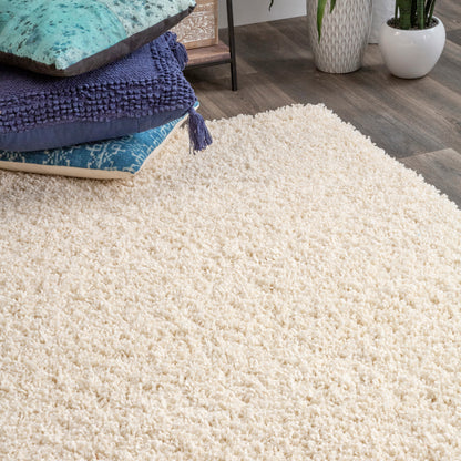 Nuloom Janine Plush Ozus03B Beige Area Rug