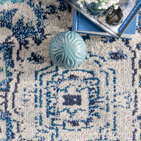 Nuloom Corbett Bohemian Kkcb11B Blue Area Rug