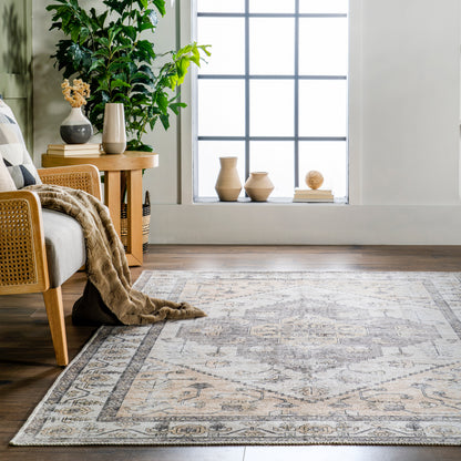 Nuloom Autumn Vintage Svmn13A Gray Area Rug