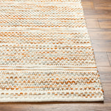 Surya Mardin Mdi-2320 Cream, Burnt Orange Rug.