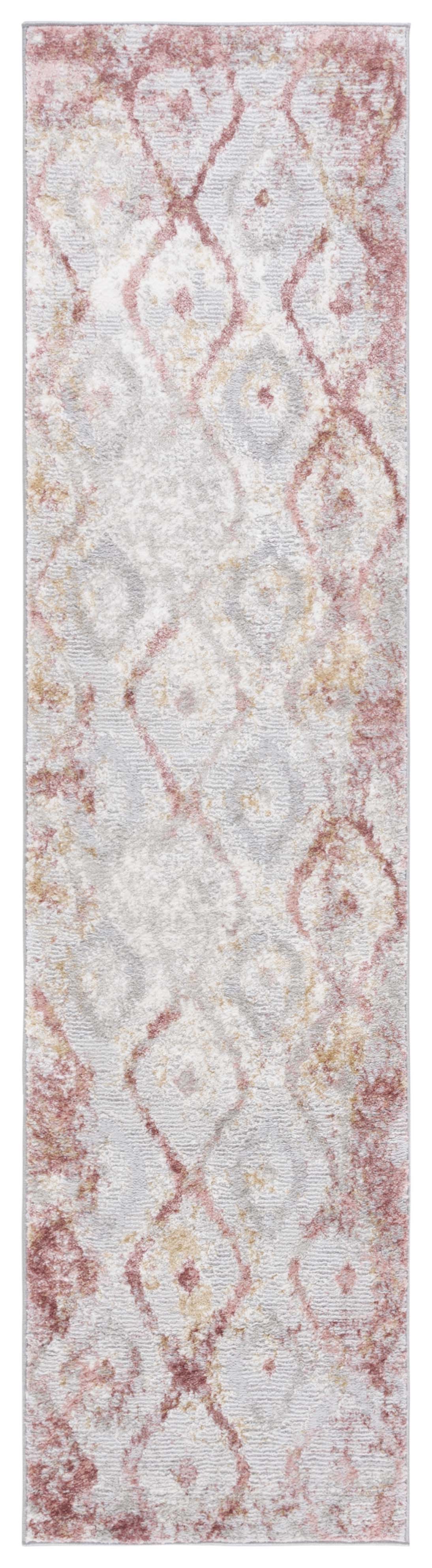 Safavieh Meadow Mdw527G Grey/Pink Area Rug