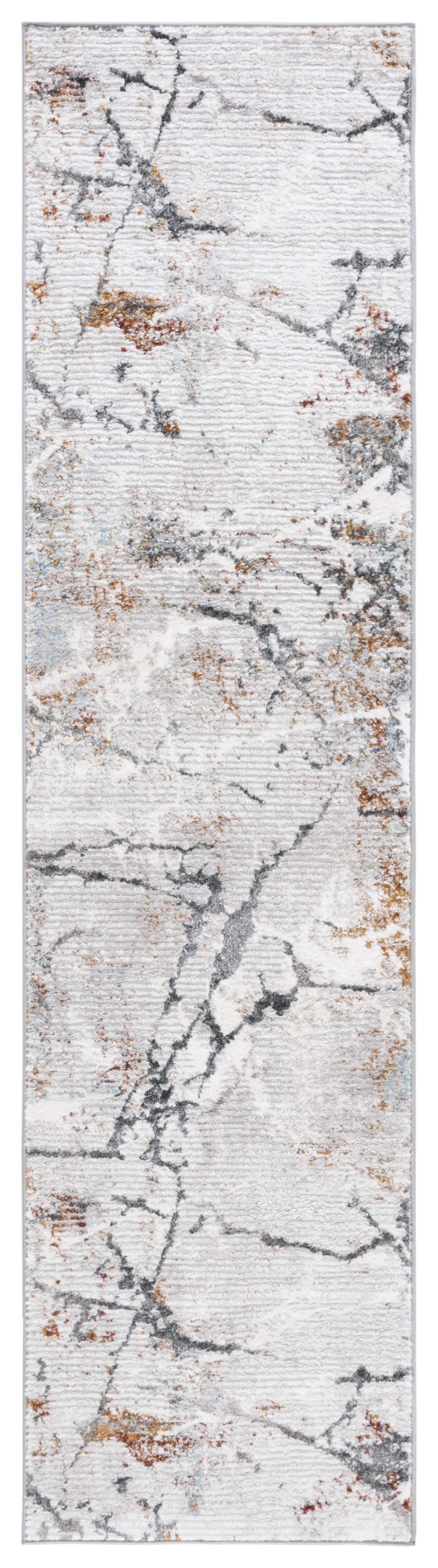 Safavieh Meadow Mdw597H Light Grey/Black Rug.