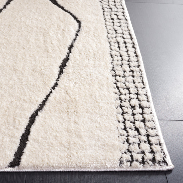 Safavieh Melody Mel104A Ivory/Black Rug.