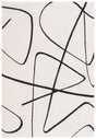 Safavieh Melody Mel120A Ivory/Black Rug.