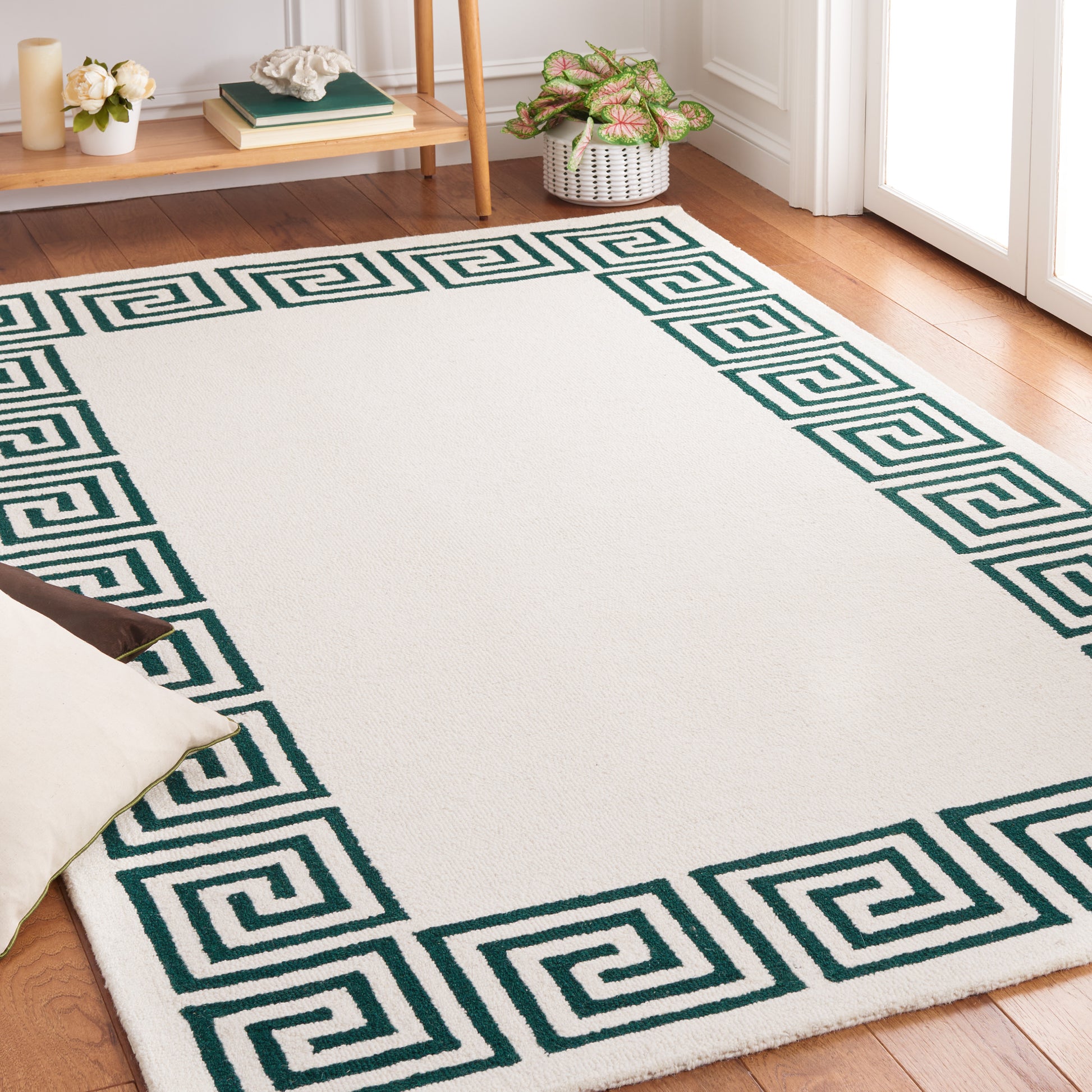 Safavieh Metro Met275Y Ivory/Green Area Rug