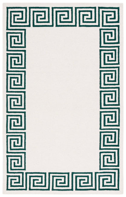 Safavieh Metro Met275Y Ivory/Green Area Rug