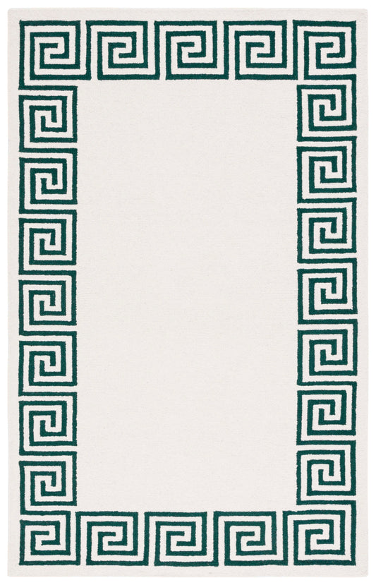 Safavieh Metro Met275Y Ivory/Green Area Rug