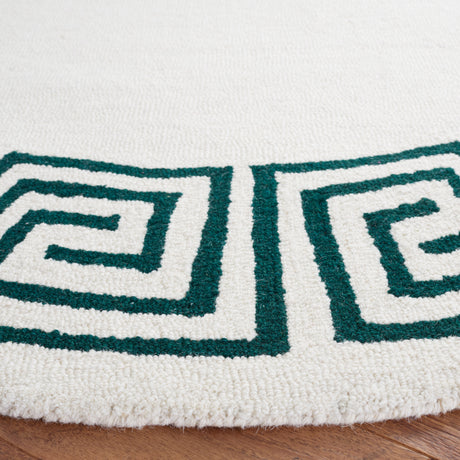 Safavieh Metro Met275Y Ivory/Green Rug.