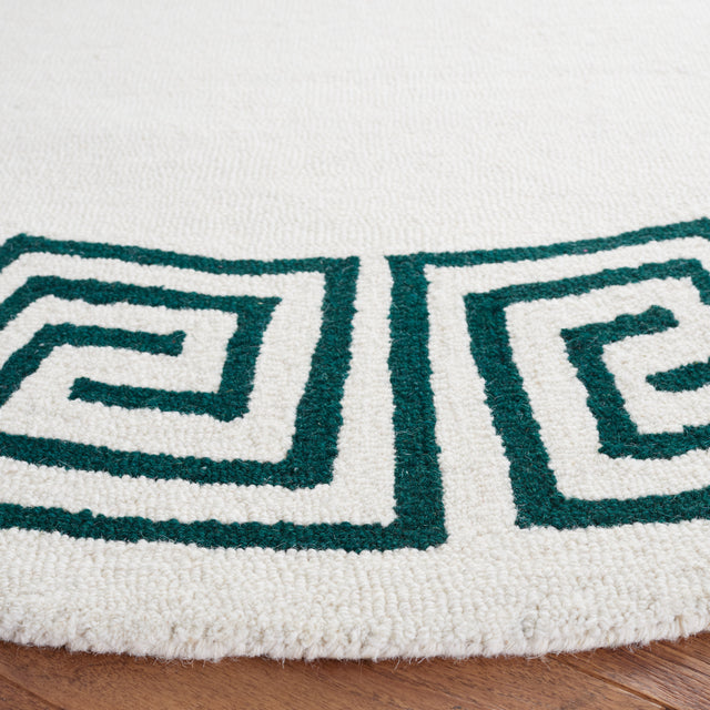 Safavieh Metro Met275Y Ivory/Green Rug.