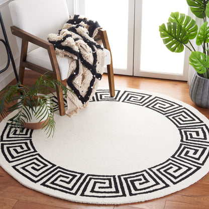 Safavieh Metro Met275Z Ivory/Black Area Rug