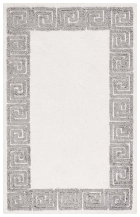 Safavieh Metro Met276F Ivory/Grey Rug.