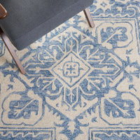 Safavieh Metro Met457M Blue/Ivory Area Rug