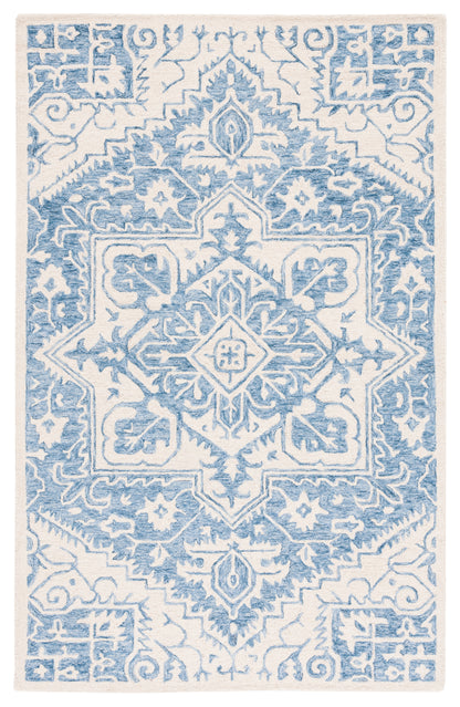 Safavieh Metro Met457M Blue/Ivory Area Rug