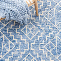 Safavieh Metro Met458M Blue/Ivory Area Rug