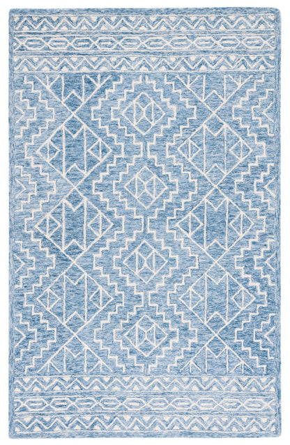 Safavieh Metro Met458M Blue/Ivory Area Rug