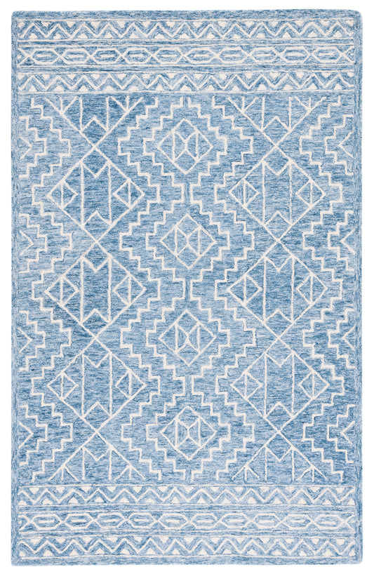 Safavieh Metro Met458M Blue/Ivory Area Rug