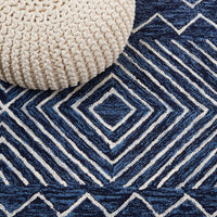 Safavieh Metro Met459N Navy/Ivory Area Rug