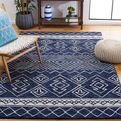 Safavieh Metro Met459N Navy/Ivory Area Rug