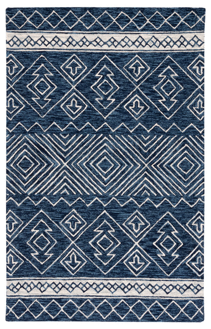 Safavieh Metro Met459N Navy/Ivory Area Rug