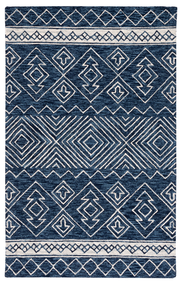 Safavieh Metro Met459N Navy/Ivory Rug.